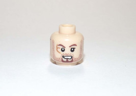 Building Block Head Five O&#39;Clock Shadow beard head DIY Minifigure Custom Toys - £1.57 GBP