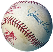 Johnny Bench signed Official Rawlings 1989 All Star Logo Baseball toned COA (Cin - £106.15 GBP