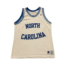 Vintage 1990&#39;s Champion UNC North Carolina Tarheels Basketball Jersey Size 44 L - £39.37 GBP
