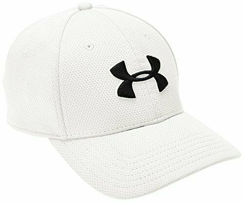 Under Armour Men's Blitzing II Stretch Fit Hat White/Black M/L 1254123-100 - $29.99