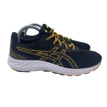 Asics Gel Excite 9 Road Running Shoes Active Athletic Black Yellow Mens 7 - £35.22 GBP