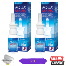 2 X Aqua Maris Classic 30ml Nasal Spray for Irritated &amp; Dry Nose - $38.90
