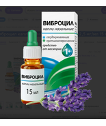 3 x Vibrocil nasal drops 15 ml - $1,220.77 MXN