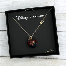 Coach Disney Limited Edition Poison Apple Necklace OR Huggie Earrings - £49.13 GBP+