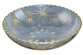 Antique Moser gilt/engraved crystal bowl - $133.65