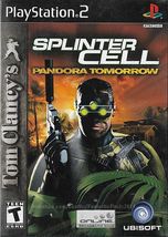 PS2 - Tom Clancy's Splinter Cell: Pandora Tomorrow (2004) *Complete w/Case* - £4.77 GBP