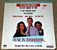 Tune In Tomorrow (1990) Laser Disc Keanu Reeves, Barbara Hershey Sealed! - £11.89 GBP