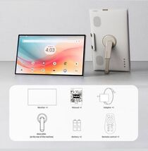 KTC 25” Megpad Portable TV touchscreen monitor 1080 P android 14. Google... - $499.00