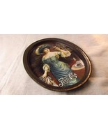 Vintage Oval Pepsi-Cola Advertising Tin Tray With By Decor Fabcraft - £38.79 GBP