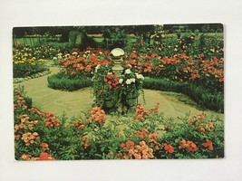  Vintage Postcard Unposted ✉️ Gazing Ball Butchart Gardens Victoria Bc Canada - £1.95 GBP