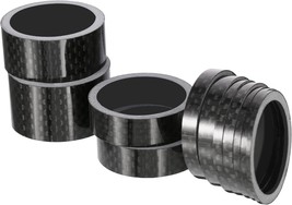Sumind 11 Pieces Bike Carbon Fiber Headset Spacer Bicycle 1-1/8 Inch 20,... - $29.93