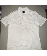 Gap Short Sleeve Gauze Button Up Women’s M Turtledove - $29.70