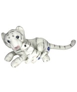 Greatest Show On Earth White Tiger Mom and Cub Ringling Bros Barnum &amp; Ba... - $17.81