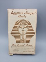 Egyptian Temple Cards 1970s Past Present Future Original 54 Cards Box Bo... - £32.06 GBP