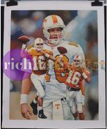 Peyton Manning Tennessee Volunteers Football UT Vols Original Oil Painti... - $5,255.70 CAD