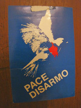 selling vintage PEACE DISARMO dove wound peace love sticker sticker-
show ori... - £10.85 GBP