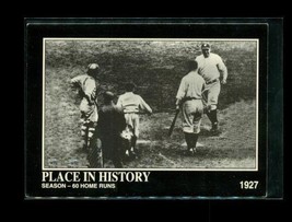 Vintage 1992 Megacards History Baseball Card #60 Babe Ruth Collection Yankees - £7.78 GBP