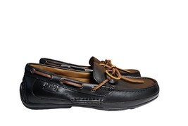 Polo Ralph Lauren Roberts 11721 J20 Mens Black Size 8D Loafers - $79.19