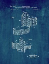 Three Dimensional Symbolic Arrangement Of The Elements Patent Print - Midnight B - $7.95+