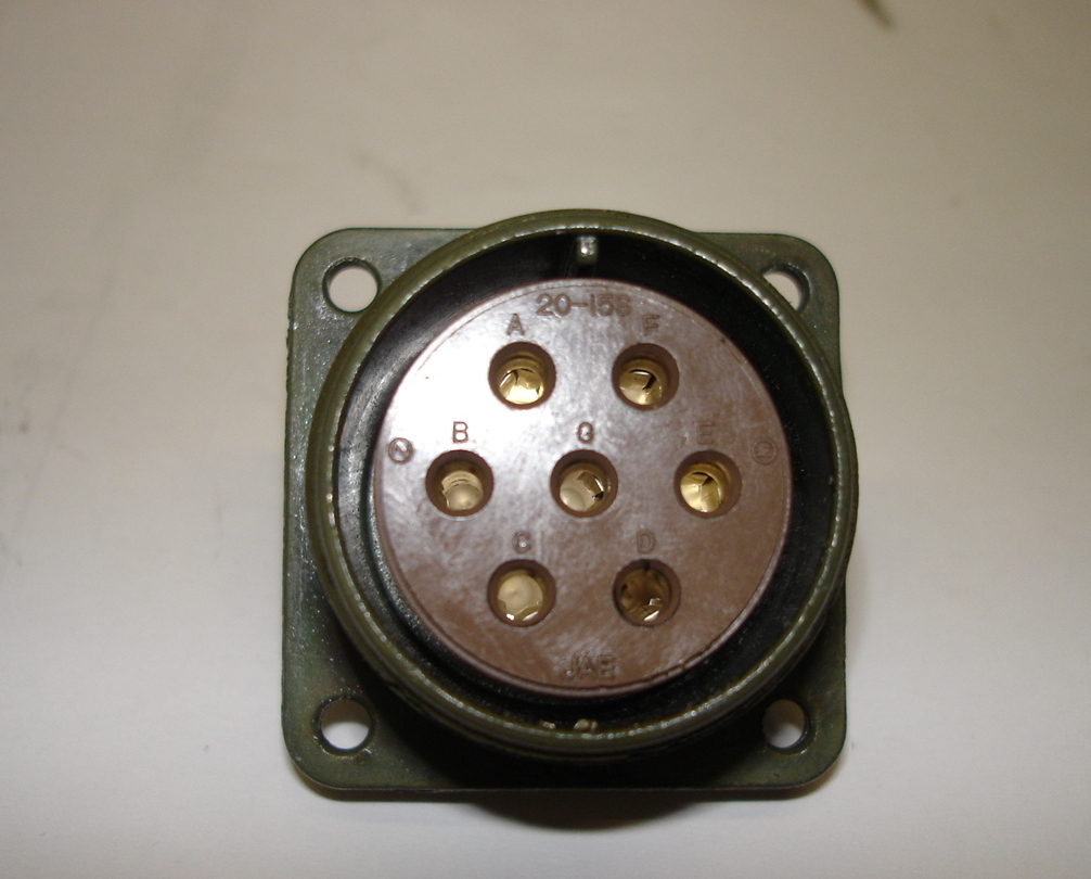 JAE Circular Power Connector 3102A20-15S - $8.00