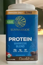 Sunwarrior Protein Warrior Blend Chocolate Flavor 1.7 lbs for Peak Perfo... - $37.39