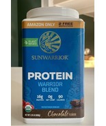 Sunwarrior Protein Warrior Blend Chocolate Flavor 1.7 lbs for Peak Perfo... - £29.24 GBP