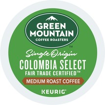 Green Mountain Colombia Select Coffee 24 to 144 Keurig K cup Pods Pick A... - £17.90 GBP+