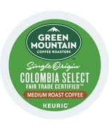 Green Mountain Colombia Select Coffee 24 to 144 Keurig K cup Pods Pick A... - £17.95 GBP+