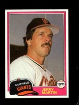 1981 TOPPS TRADED #798 JERRY MARTIN NM GIANTS NICELY CENTERED *X82253 - $2.94