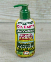 Dr. Earth 1065 Plant Food Succulence Organic Liquid Concentrate Cactus 8 oz - £11.75 GBP