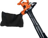 BLACK+DECKER 3-in-1 Leaf Blower, Leaf Vacuum and Mulcher, Up to 230 MPH,... - $109.15