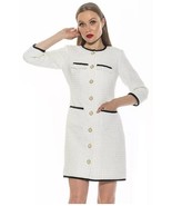 Tweed Mini Dress by ALEXIA ADMOR SIZE 10 - $1,375.18 MXN