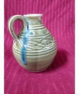 Luling Icehouse Pottery Hand Thrown Jug Vase, Luling Texas 5&quot; x 10&quot;  - £9.37 GBP