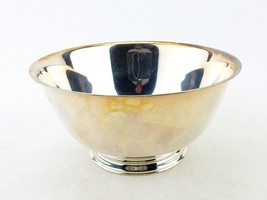 Silver Plated 6&quot; Bowl, Marked &quot;Paul Revere Reproduction, Oneida USA&quot; - $22.49