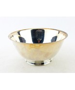 Silver Plated 6&quot; Bowl, Marked &quot;Paul Revere Reproduction, Oneida USA&quot; - £16.92 GBP