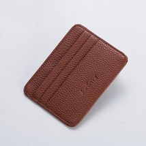 Hion women slim minimalist wallet durable pu leather credit card holder short purse men thumb200