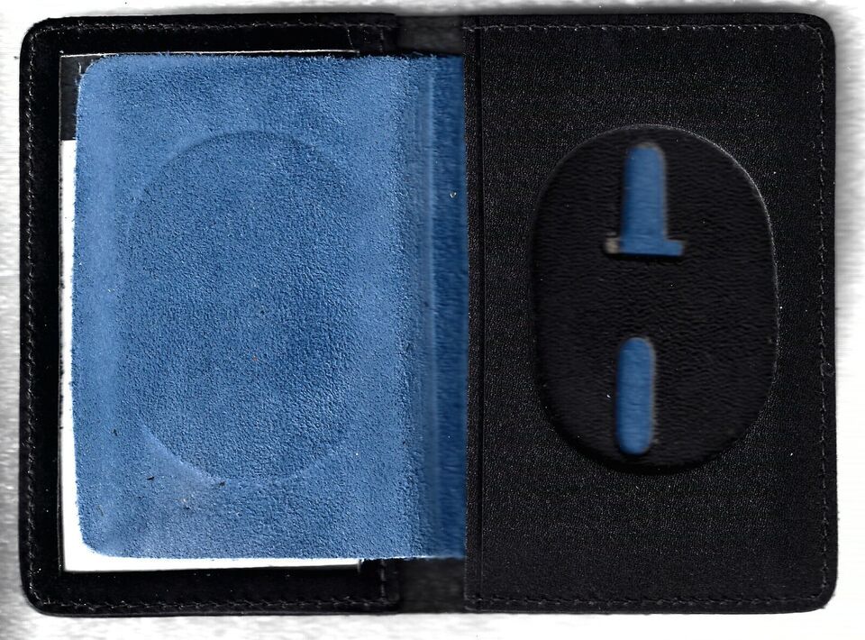 Strong Leather Shield-ID Wallet #85500-0282 for Oval Badges 2&quot; x 2-3/4&quot; - $28.01