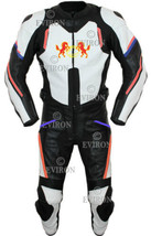Motorcycle leathers suit black white motorbike leather jacket   trouser thumb200