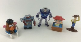 Toy Story Toy 5pc Lot Mr Potato Head Jessie Woody Buzz Lightyear Sparks Figures - £11.64 GBP