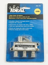 Ideal 3 Way High Performance Cable TV Splitter 1 Ghz 85-133 New - $3.95