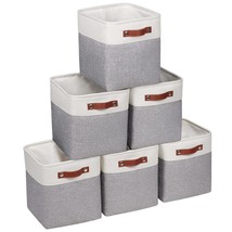Fabric Storage Cubes Cube Storage Bins For Closet Organizers And Storage... - £55.35 GBP