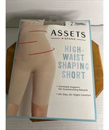 Spanx Assets High Waist Shaping Short Shapewear Mid Thigh Control 871B, ... - $321.57 MXN