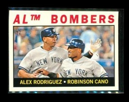 2013 Topps Heritage Al Bombers Baseball Trading Card #331 Rodriguez Cano Yankees - $8.41