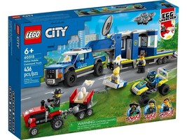 LEGO CITY: Police Mobile Command Truck (60315) 436 Pieces NEW (Damaged Box) - $40.58