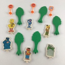 Sesame Street Alphabet Roadway Replacement Pieces Parts Vintage Playskoo... - $30.25