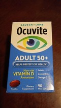Bausch + Lomb Ocuvite Eye Vitamin Adult 50+  Mini Softgels 90 Ct (Y16) - $23.27