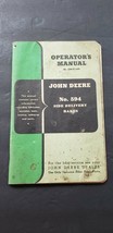 John Deere No. 594 Side Delivery Rakes Operator&#39;s Manual OM-E7-649 - £7.41 GBP