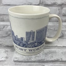 Starbucks 2008 Architect Series Fort Worth Cowtown Coffee Mug 18 Fl Oz - £20.78 GBP