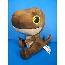 Kohls Cares Jurassic World Brown T-Rex Dinosaur Plush Toy Stuffed Animal 9&quot; - £10.84 GBP