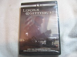 PBS. Lincoln @ Gettysburg. DVD=60min. Unopened. - £12.74 GBP